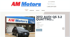 Desktop Screenshot of ammotors.net