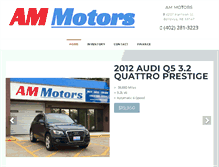 Tablet Screenshot of ammotors.net