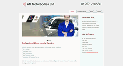 Desktop Screenshot of ammotors.co.uk